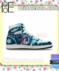Genshin Impact Rosaria Air Jordan 1 Mid Shoes a