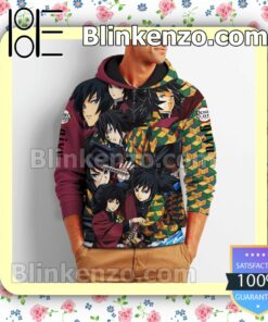 Giyu Demon Slayers Costume Anime Personalized T-shirt, Hoodie, Long Sleeve, Bomber Jacket a