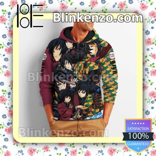 Giyu Demon Slayers Costume Anime Personalized T-shirt, Hoodie, Long Sleeve, Bomber Jacket a