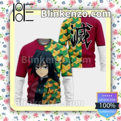 Giyuu Demon Slayer Anime Funny Style Personalized T-shirt, Hoodie, Long Sleeve, Bomber Jacket a