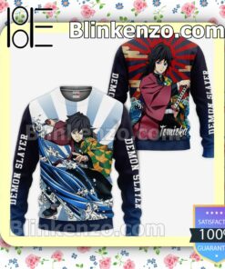 Giyuu Tomioka Demon Slayer Anime Personalized T-shirt, Hoodie, Long Sleeve, Bomber Jacket a