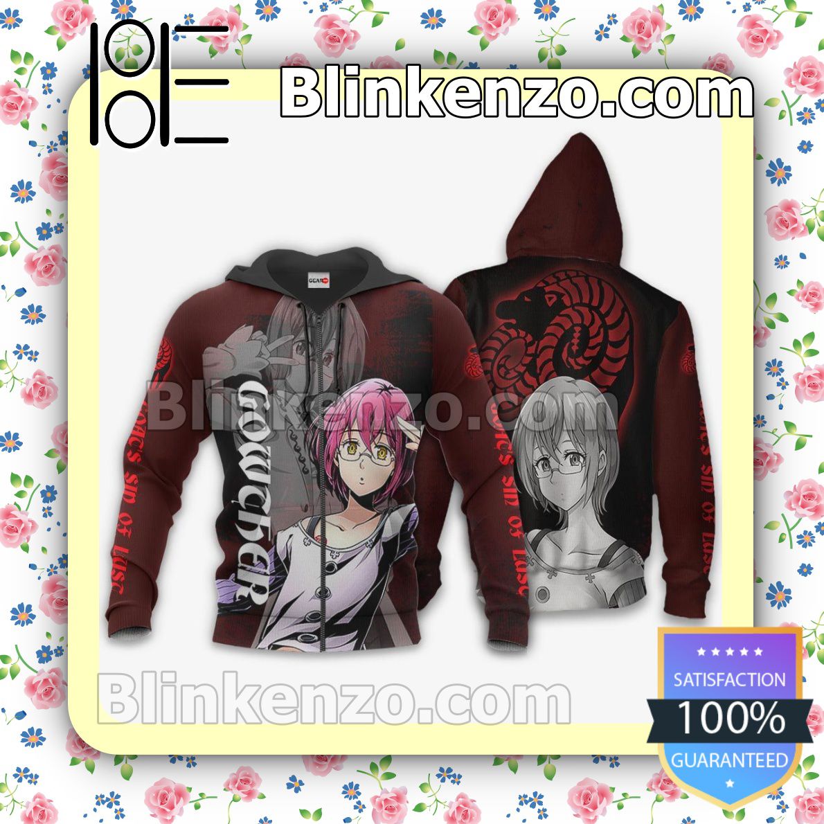 Goat's Sin of Lust Gowther Seven Deadly Sins Anime Personalized T-shirt, Hoodie, Long Sleeve, Bomber Jacket