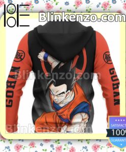 Gohan Costume Dragon Ball Anime Personalized T-shirt, Hoodie, Long Sleeve, Bomber Jacket x