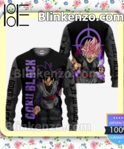 Goku Black Rose Dragon Ball Anime Personalized T-shirt, Hoodie, Long Sleeve, Bomber Jacket a