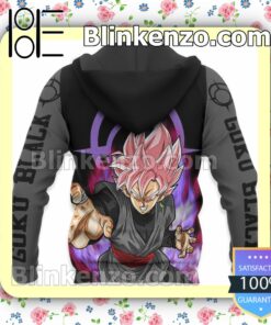 Goku Black Rose Dragon Ball Anime Personalized T-shirt, Hoodie, Long Sleeve, Bomber Jacket x