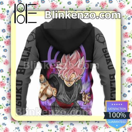 Goku Black Rose Dragon Ball Anime Personalized T-shirt, Hoodie, Long Sleeve, Bomber Jacket x