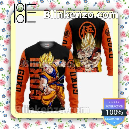 Goku Super Saiyan Costume Dragon Ball Anime Personalized T-shirt, Hoodie, Long Sleeve, Bomber Jacket a