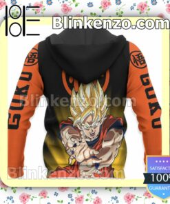 Goku Super Saiyan Costume Dragon Ball Anime Personalized T-shirt, Hoodie, Long Sleeve, Bomber Jacket x