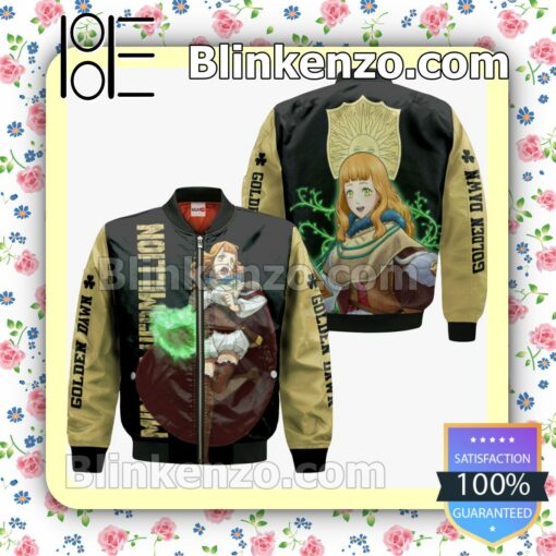 Golden Dawn Mimosa Vermillion Black Clover Anime Personalized T-shirt, Hoodie, Long Sleeve, Bomber Jacket c