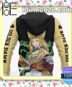 Golden Dawn Mimosa Vermillion Black Clover Anime Personalized T-shirt, Hoodie, Long Sleeve, Bomber Jacket x