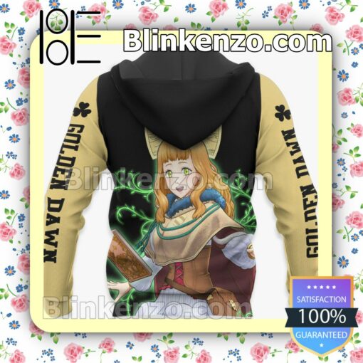 Golden Dawn Mimosa Vermillion Black Clover Anime Personalized T-shirt, Hoodie, Long Sleeve, Bomber Jacket x