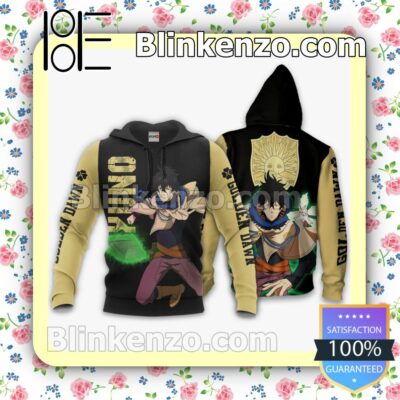 Golden Dawn Yuno Black Clover Anime Personalized T-shirt, Hoodie, Long Sleeve, Bomber Jacket b
