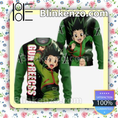 Gon Freecss Hunter x Hunter Anime Personalized T-shirt, Hoodie, Long Sleeve, Bomber Jacket a