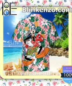 Goofy Dog The Diver Disney Cartoon Graphics Summer Hawaiian Shirt, Mens Shorts a