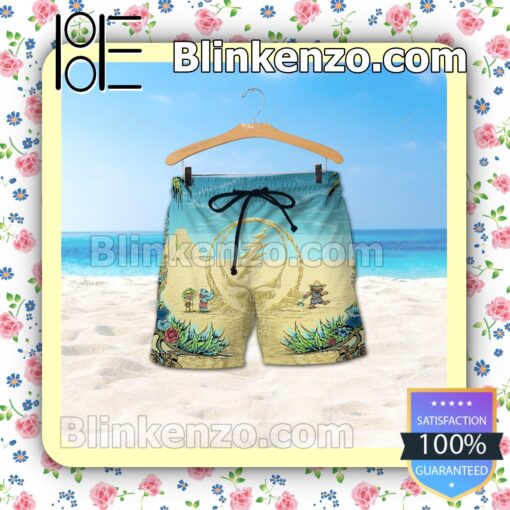 Grateful Dead Beach Summer Hawaiian Shirt b