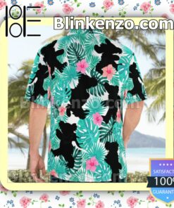 Grateful Dead Dancing Bears Silhouette Tropical Summer Shirts a