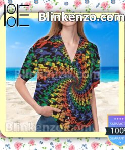 Grateful Dead Hypnotic Unisex Summer Hawaiian Shirt a