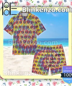 Grateful Dead Seamless Pattern Summer Hawaiian Shirt a