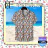 Grateful Dead Seamless Pattern Unisex Summer Hawaiian Shirt
