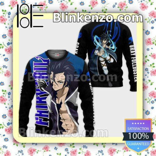 Gray Fullbuster Fairy Tail Anime Personalized T-shirt, Hoodie, Long Sleeve, Bomber Jacket a