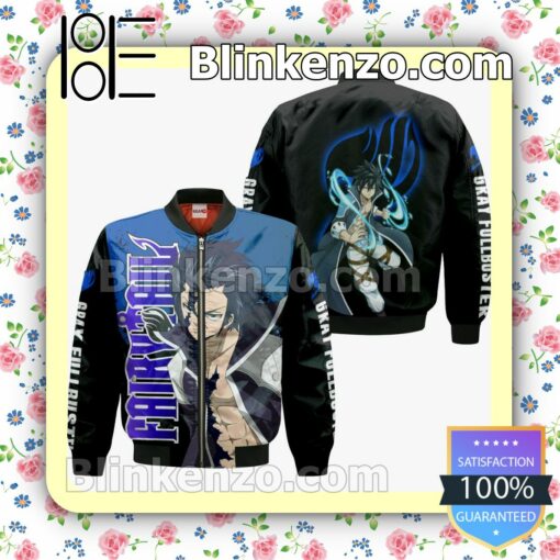 Gray Fullbuster Fairy Tail Anime Personalized T-shirt, Hoodie, Long Sleeve, Bomber Jacket c