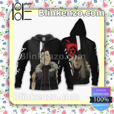 Greed Fullmetal Alchemist Anime Personalized T-shirt, Hoodie, Long Sleeve, Bomber Jacket