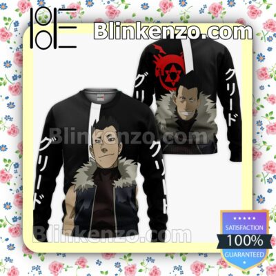 Greed Fullmetal Alchemist Anime Personalized T-shirt, Hoodie, Long Sleeve, Bomber Jacket a