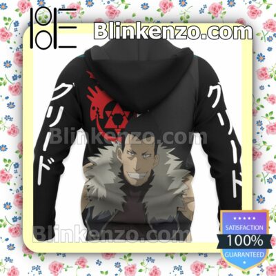 Greed Fullmetal Alchemist Anime Personalized T-shirt, Hoodie, Long Sleeve, Bomber Jacket x