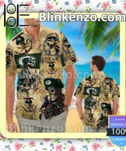 Green Bay Packers Pirates Mens Shirt, Swim Trunk