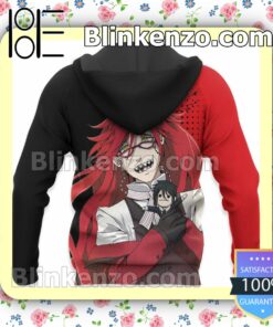 Grell Sutcliff Black Butler Anime Personalized T-shirt, Hoodie, Long Sleeve, Bomber Jacket x