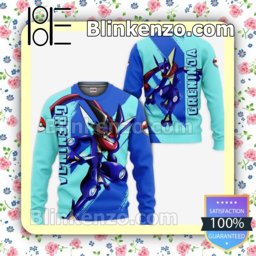 Greninja Pokemon Anime Personalized T-shirt, Hoodie, Long Sleeve, Bomber Jacket a