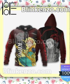 Grizzly's Sin of Sloth King Seven Deadly Sins Anime Personalized T-shirt, Hoodie, Long Sleeve, Bomber Jacket