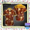 Gryffindor Yellow Tropical Floral Red Summer Shirts