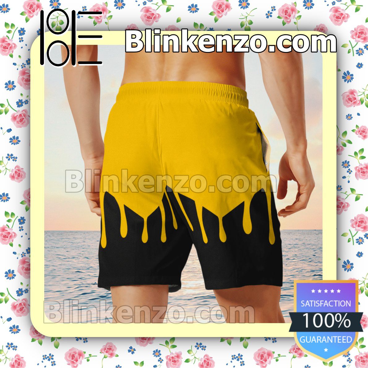 Louis Vuitton Monogram Black Mix Gold Luxury Beach Shirts, Swim Trunks -  Blinkenzo