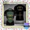 Gucci Black Green Luxury Embroidered Polo Shirts