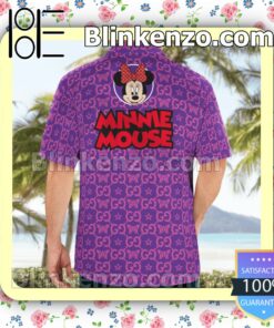 Gucci Minnie Mouse Butterfly Purple Luxury Beach Shirts, Swim Trunks b