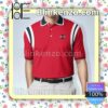 Gucci Red Bee Embroidered Polo Shirts