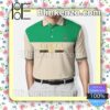 Gucci Tiger Green Mix Beige Embroidered Polo Shirts