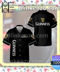 Guinness Beer Combo Black Summer Hawaiian Shirt a