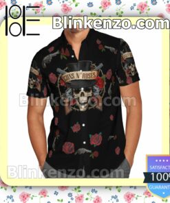 Guns N' Roses Black Summer Shirts a