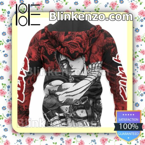 Guts Berserk Anime Personalized T-shirt, Hoodie, Long Sleeve, Bomber Jacket x