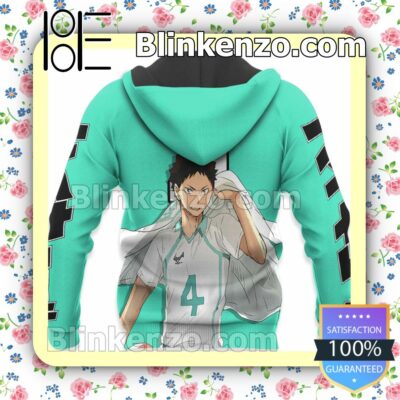 Hajime Iwaizumi Haikyuu Anime Personalized T-shirt, Hoodie, Long Sleeve, Bomber Jacket x