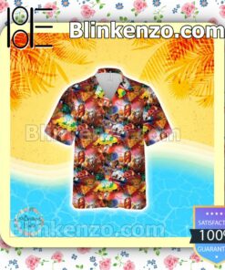Hakuna Matata The Lion King Summer Hawaiian Shirt, Mens Shorts