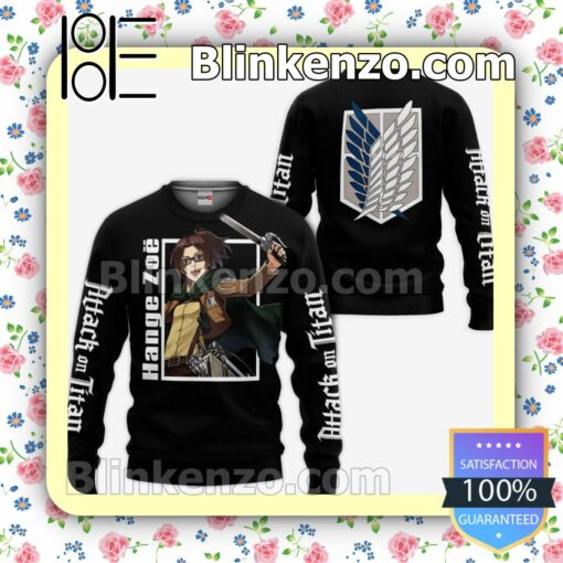Hange Zoe Attack On Titan Anime Personalized T-shirt, Hoodie, Long Sleeve, Bomber Jacket a