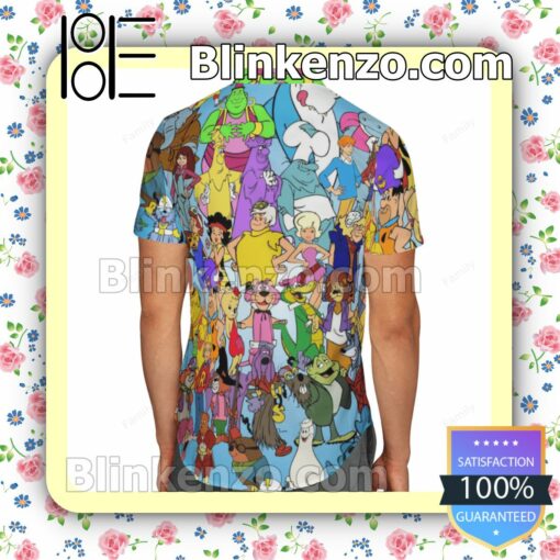 Hanna Barbera Cartoon World Summer Shirts b