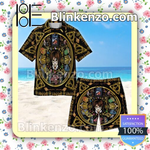 Harry Potter Unisex Summer Hawaiian Shirt c