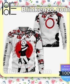 Haruno Sakura Japan Style Custom Naruto Anime Personalized T-shirt, Hoodie, Long Sleeve, Bomber Jacket a