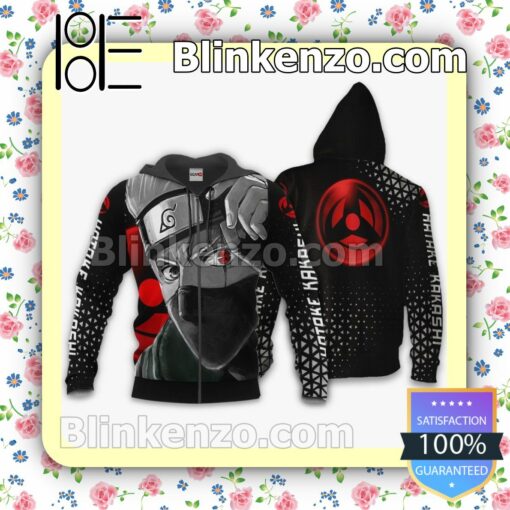 Hatake Kakashi Sharingan Eye Naruto Anime Personalized T-shirt, Hoodie, Long Sleeve, Bomber Jacket