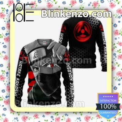 Hatake Kakashi Sharingan Eye Naruto Anime Personalized T-shirt, Hoodie, Long Sleeve, Bomber Jacket a