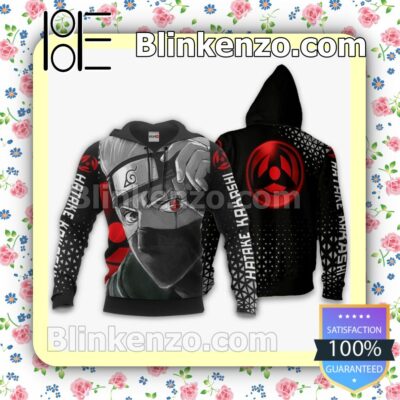 Hatake Kakashi Sharingan Eye Naruto Anime Personalized T-shirt, Hoodie, Long Sleeve, Bomber Jacket b